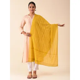 JAYPORE Striped Cotton Dupatta-picture-36