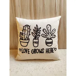 JAYPOSA Multicoloured Embroidered Square Cushion Covers-picture-14