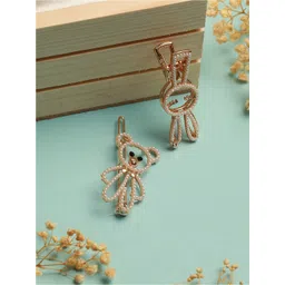 Jazz and Sizzle Women Set Of 2 Beaded Alligator Hair Clip-picture-33