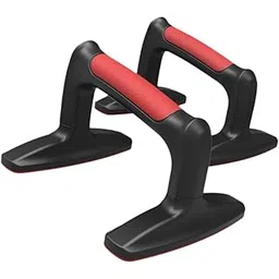 JAZZY PEARLS® 2X Push up Stands Multifunctional Compact Non Slip for Workout Home Exercise red-Sporting Goods-Fitness Running & Yoga-Strength Training-Push Up Stands-2 Push Up Exercise Stands-picture-17