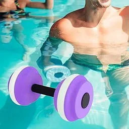JAZZY PEARLS® Aquatic Dumbbell Swimming Barbell for Aquatic Exercise Swimming Pool Fitness Purple|Sporting Goods|Fitness Running & Yoga|Fitness Equipment & Gear|Aquatic Fitness Equipment-picture-30