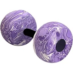JAZZY PEARLS® Aquatic Exercise Dumbbell Adults Pool Fitness Lightweight EVA Water Dumbbell Purple and White|Sporting Goods|Fitness Running & Yoga|Fitness Equipment & Gear|Aquatic Fitness Equipment-picture-18