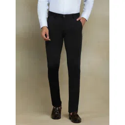 JB Studio Black Slim Fit Trousers-picture-25