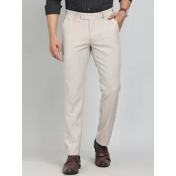 JB STUDIO Men Slim Fit Formal Trousers-picture-39