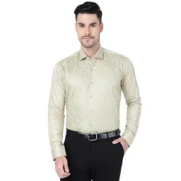 JB Studio Pista Cotton Slim Fit Embroidered Shirt-picture-26