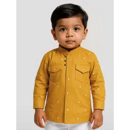 JBN Creation Boys Premium Conversational Printed Spread Collar Cotton Shirt-picture-23