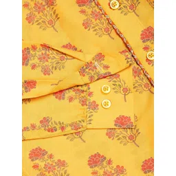 JBN Creation Boys Premium Fit Floral Printed Spread Collar Casual Shirt image 3