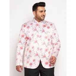 jbn creation Men Floral Print Single Breasted Casual Blazer-picture-14