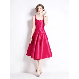 JC Collection A-Line Midi Casual Dress-picture-14