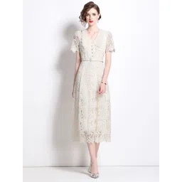 JC Collection A-Line Midi Dress-picture-13