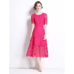 JC Collection A-Line Midi Dress image 1