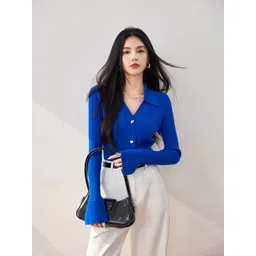 JC Collection Women Striped Cardigan-picture-25