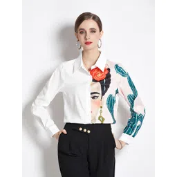 JC Collection Women White Printed Casual Shirt-picture-20