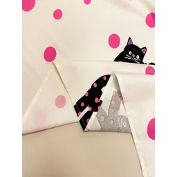 JC HOME Beige & Black Ethnic Motifs 200 TC King Bedsheet with 2 Pillow Covers image 4