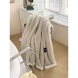 JC HOME Beige Mild Winter 600 GSM Single Bed Blanket image 4