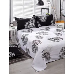 JC HOME Black & White Printed Bedding Set-picture-30