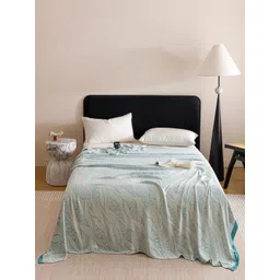 JC HOME Blue Floral AC Room Single Bed Quilt-picture-20