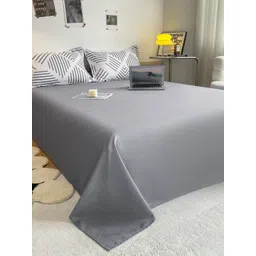 JC HOME Grey & White Printed Single Bedding Set-picture-29