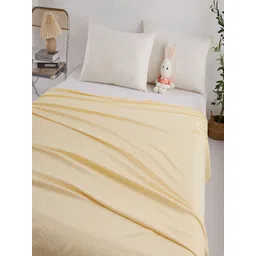 JC HOME Yellow AC Room 300 GSM Single Bed Blanket-picture-36