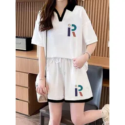 JC Mode Printed T-Shirt With Shorts Co-Ords-picture-27