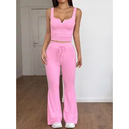 JC Mode V-Neck Sleeveless Top With Trouser Co-Ords-picture-14