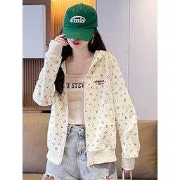 JC Mode Women Printed Long Sleeves Hooded Sweatshirt-picture-23