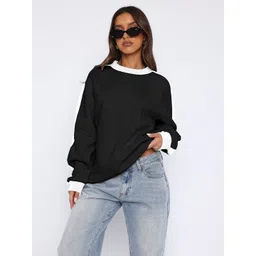 JC Mode Women Round Neck Long Sleeves Sweatshirt-picture-13
