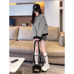 JC Mode Women Striped Sweatshirt-picture-31