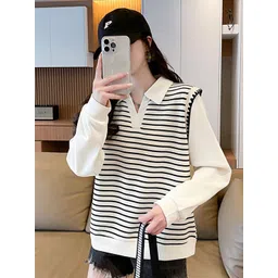 JC Mode Women Striped Sweatshirt-picture-36