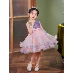 JC SPARKLE Embellished Sequined Fit and Flare Dress-picture-12