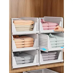 JD FRESH White 6-Tier Suit Organisers-image-16