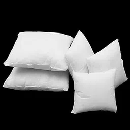 JDX Microfiber Cushion Filler Set of 5 (12x12 inches, Plain White)-picture-32