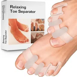 jeerzone Silicone Foot Care Gel Bunion Protector Toe Separators-picture-15