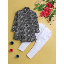 Jeetethnics Boys Printed Regular Kurta with Pyjamas-picture-17