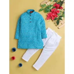 Jeetethnics Boys Printed Regular Kurta with Pyjamas-picture-13