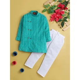 Jeetethnics Boys Printed Regular Kurta with Pyjamas-picture-30