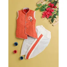 Jeetethnics Boys Regular Kurta with Dhoti Pants-picture-57