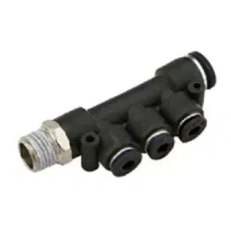 JELPC 1/8 Inch Unequal Branch Tee Connector with Male Thread-image-29