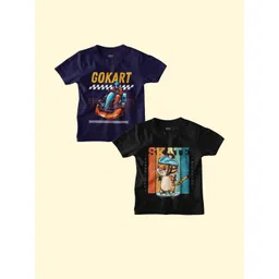 JEMBER Kids-Boys Pure Cotton Bio Finish Tshirts-picture-12