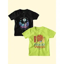 JEMBER Kids-Boys Pure Cotton Bio Finish Tshirts-picture-34