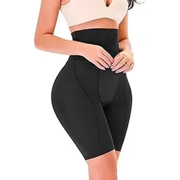 jemego Women Thigh Slimmer with High Waist and Fake Buttocks Removable Padded's Body Sculpting Shaping Panties-picture-31