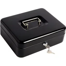 jemica Cash Box with Combination Lock Safe Durable Metal Money Box with Money Tray Cash Box-picture-11