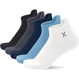 jemox Bamboo Socks for Men | Ankle Length | Odour-Free & Breathable | Padded Base & Anti-bacterial | Ultra-Soft, Thin & Breathable (pack of 1)-picture-27