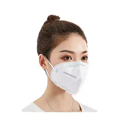 Jes Flat Fold Cup Shape 5 Layers Half Masks N95 Advance Series Pack Of 50 Multicolor-picture-31