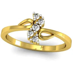 JEWEL HUB 18K Hallmarked Certified Diamond 18kt Yellow Gold ring-picture-12