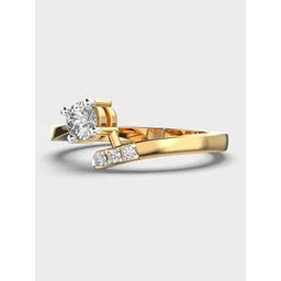 Jewelbox 14Kt Sunbeam Lab Grown Diamond Ring-1.96 g-picture-29