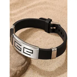 Jewelgenics Men Leather Antique Wraparound Bracelet-picture-38