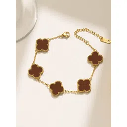 Jewels Galaxy Gold-Plated Link Bracelet-picture-19