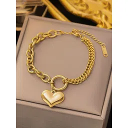 Jewels Galaxy Gold-Plated Link Bracelet-picture-10
