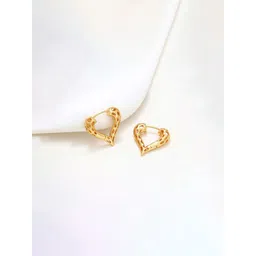 Jewels Galaxy Heart Shaped Hoop Earrings-picture-29
